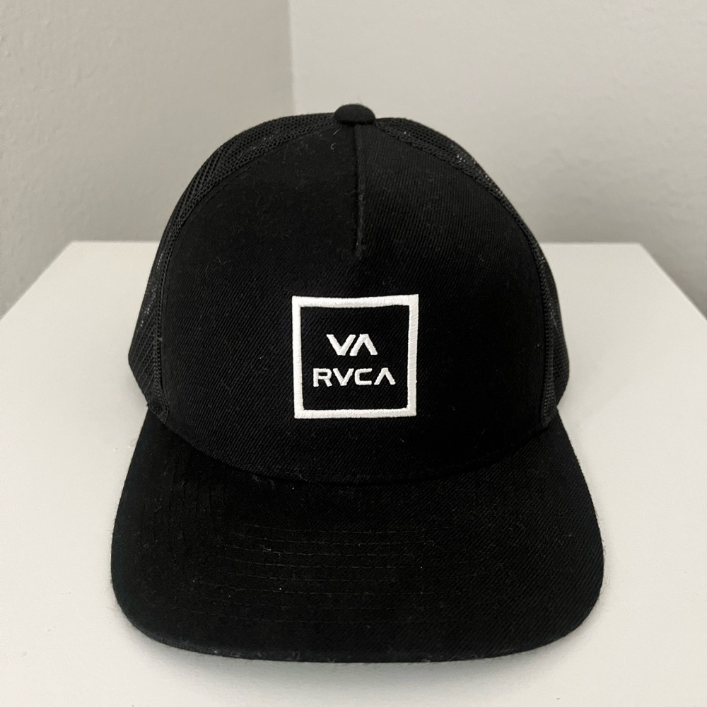 RVCA Classic Black Mesh Cap
